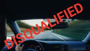What are the different types of driving disqualification?